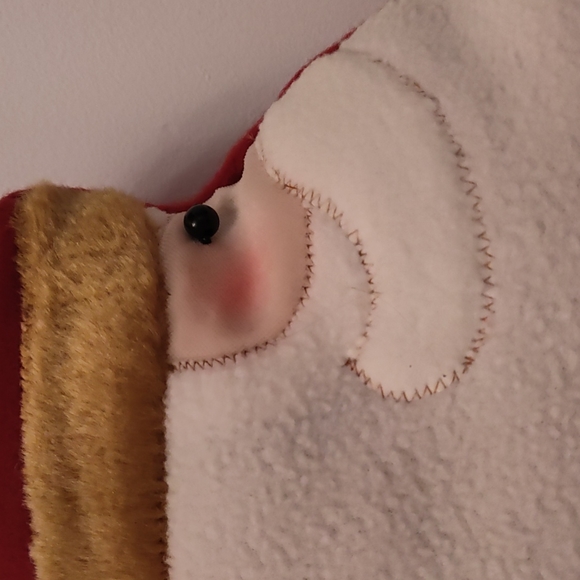 Santa & Snowman Christmas pillow! - Picture 3 of 6